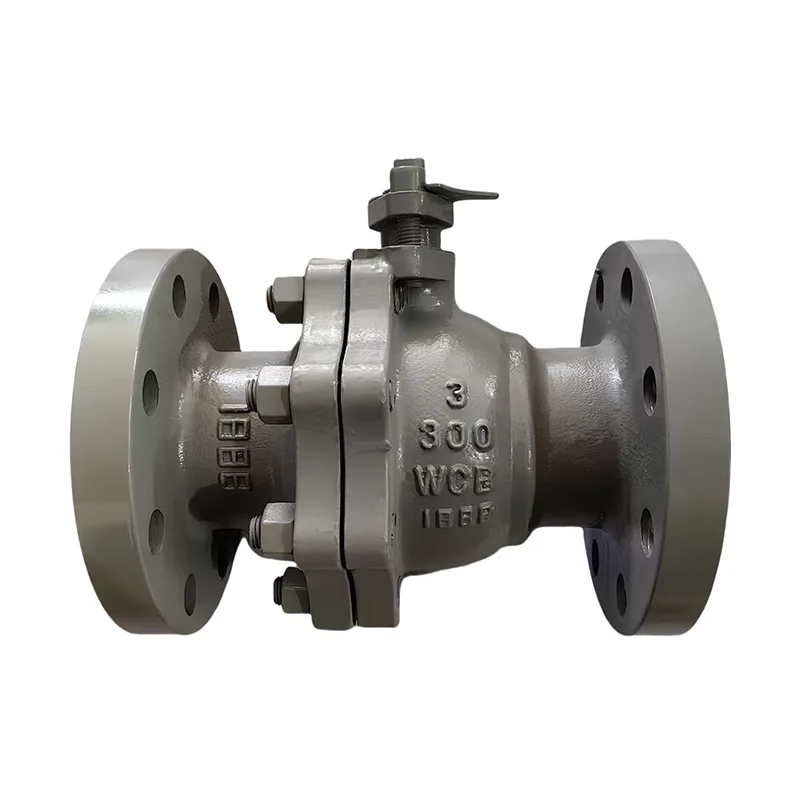 2 துண்டு Flanged பந்து வால்வு