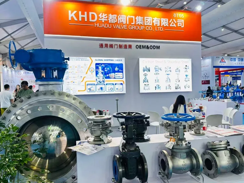 Zhejiang Int'l Valve Industry Chain Fair 2026 வெற்றிகரமாக முடிந்தது — பூத் 8T65 இல் Huadu Valve Group (KHD) ஐப் பார்வையிட்டதற்கு நன்றி