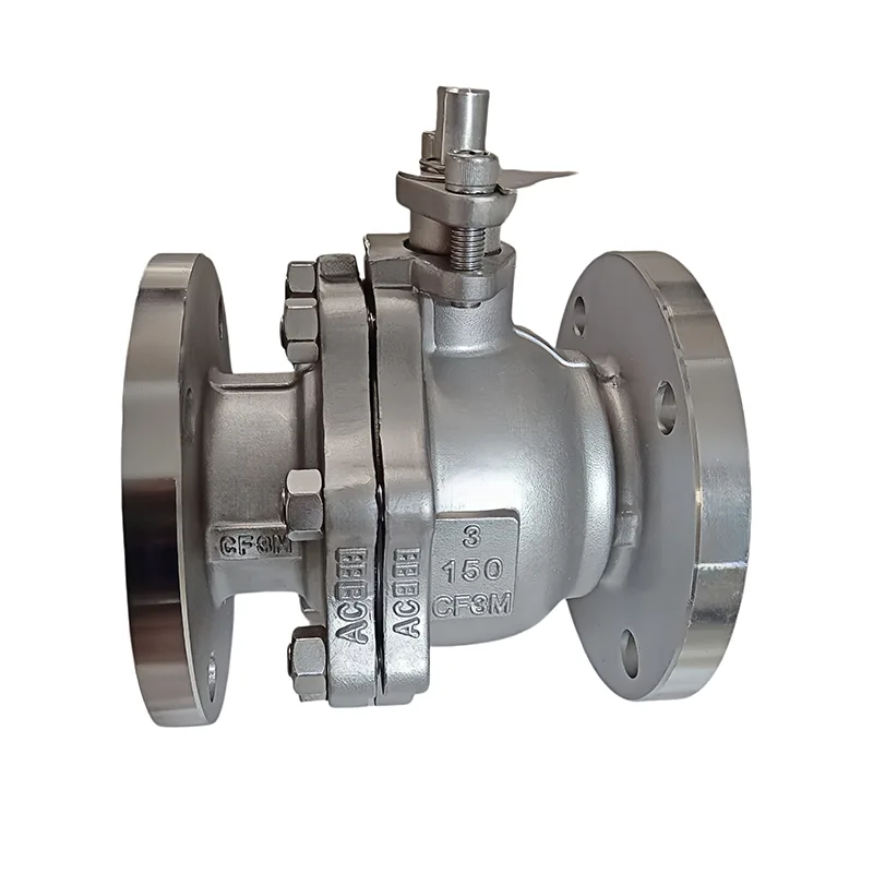 Flanged பந்து வால்வு