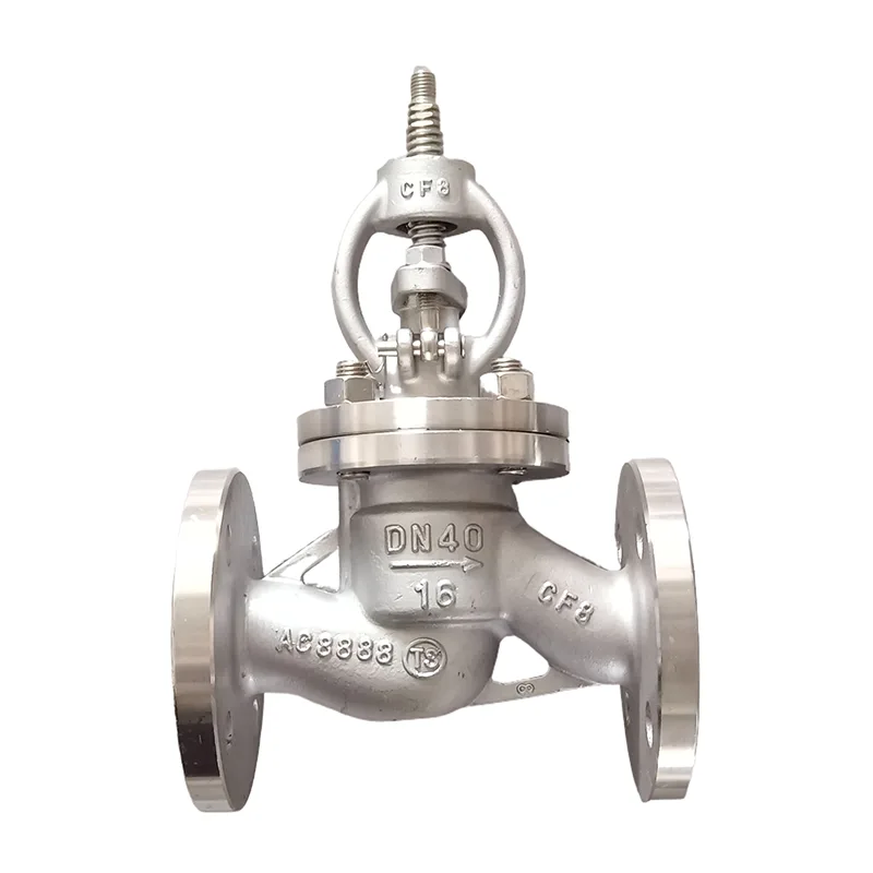 துருப்பிடிக்காத எஃகு 304 Flanged Globe Valve